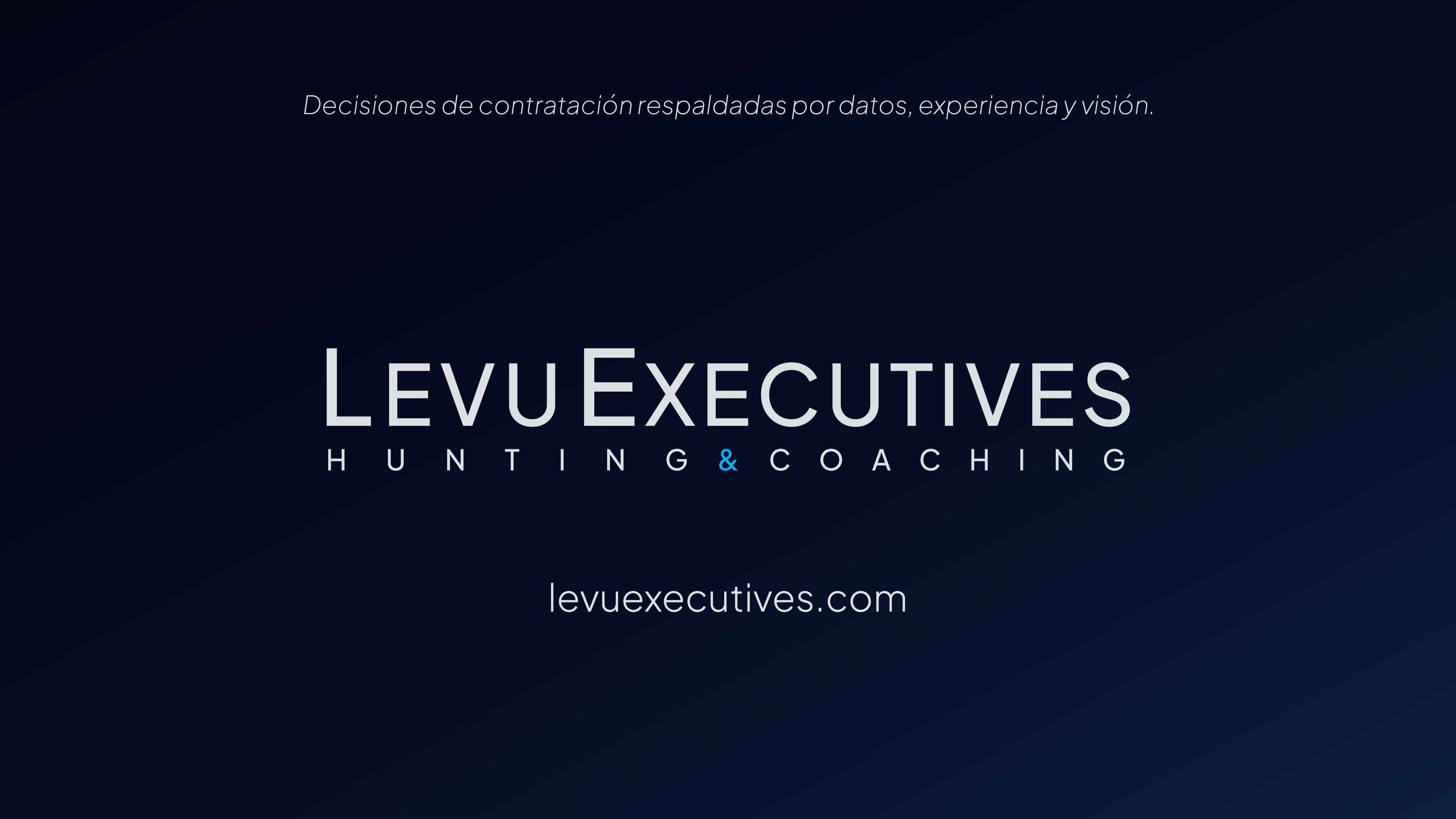 Levu Executives. Firma de Headhunters Boutique en CDMX y México especializada en posiciones Directivas y C-Level